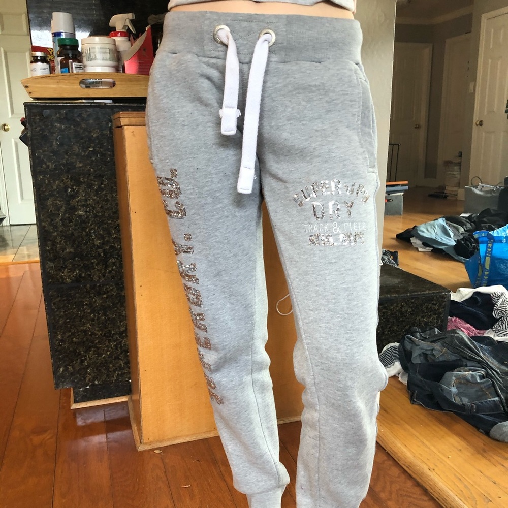 superdry sweat pants